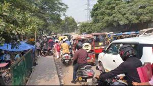 Okhla Traffic jam