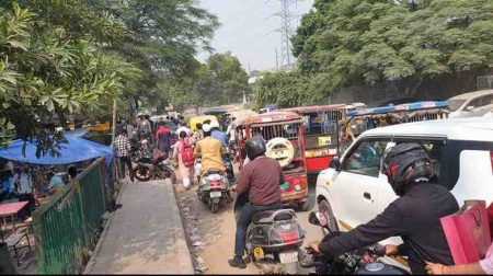 Okhla Traffic jam